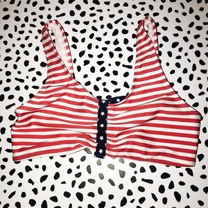 STARS AND STRIPES BIKINI TOP